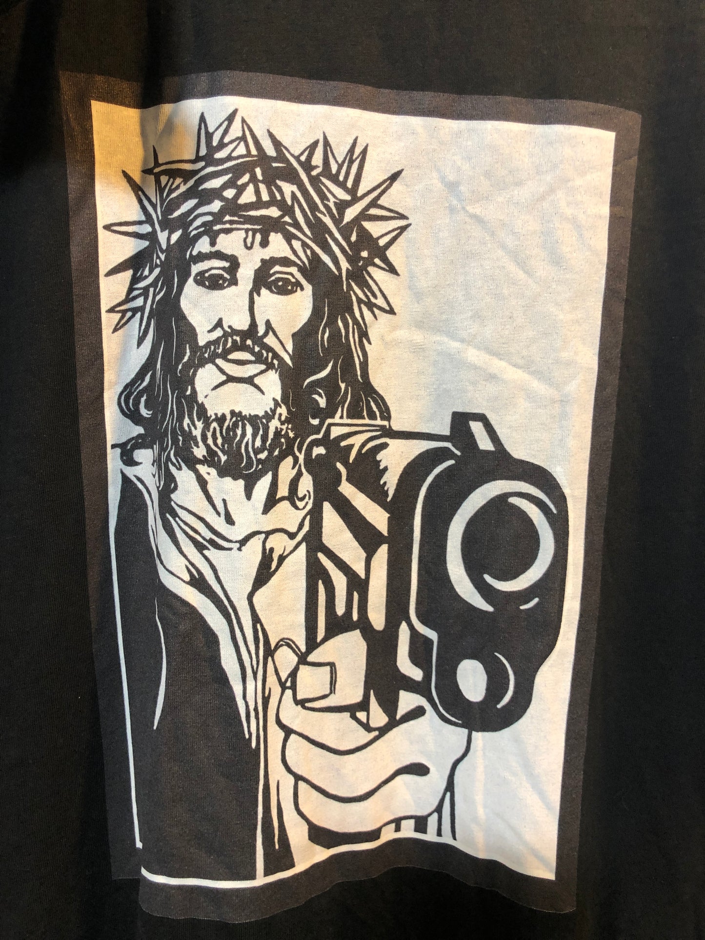 "Jesus & Gun" Vintage T-Shirt