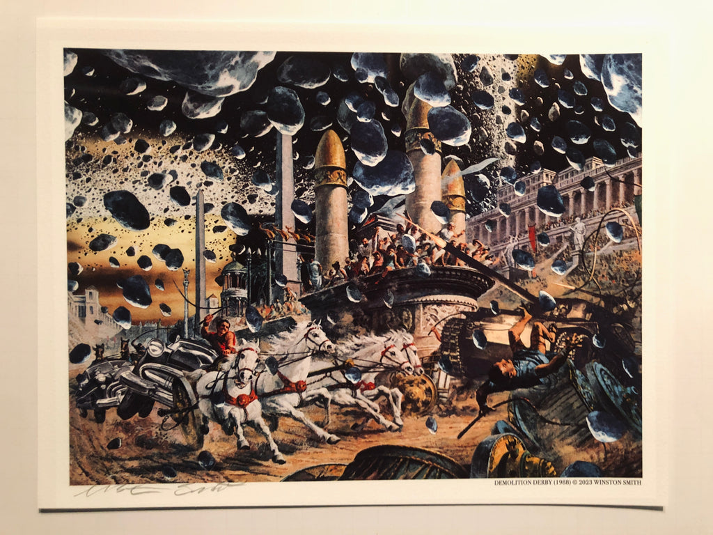Winston Smith “Demolition Derby” Print