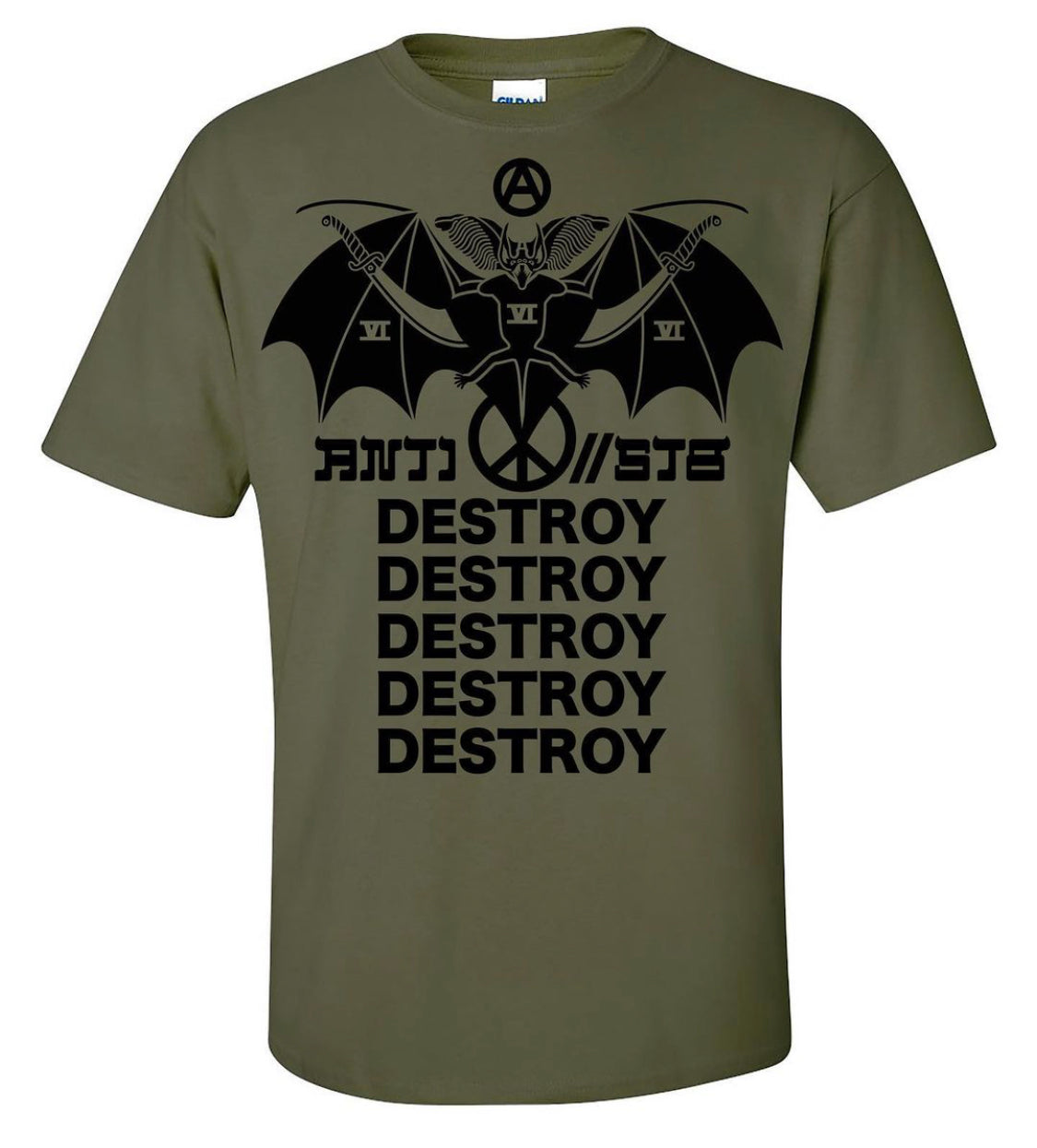 Death/Traitors "Destroy: Bat" T-shirt