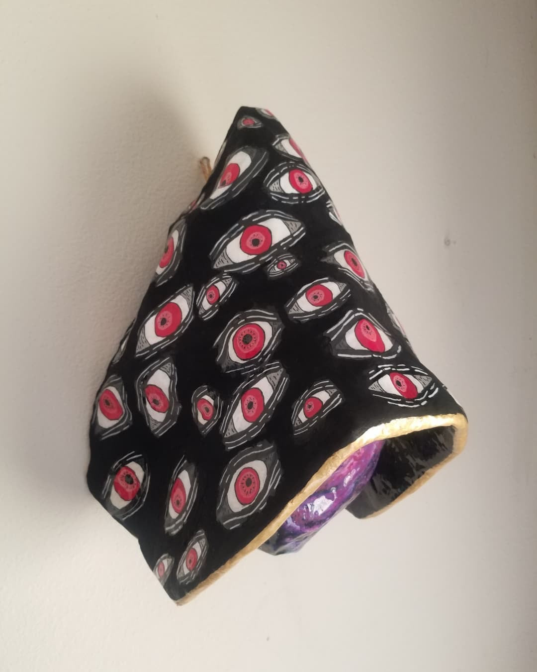 Oscar Rodriguez "Infinity is a Long Time" Mask Sculpture