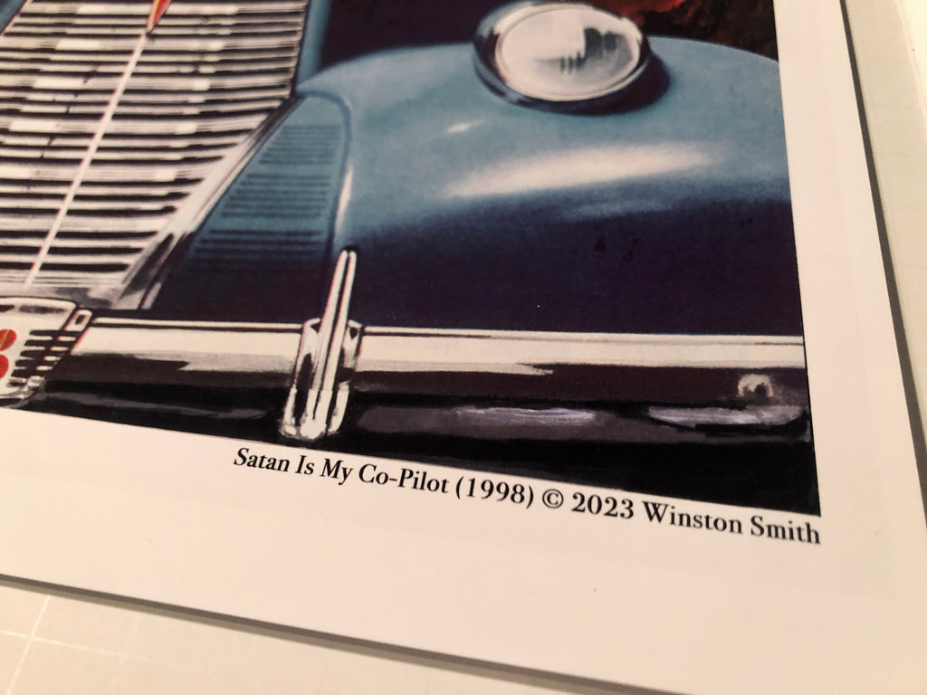 Winston Smith “Satan is my Co-pilot” Print