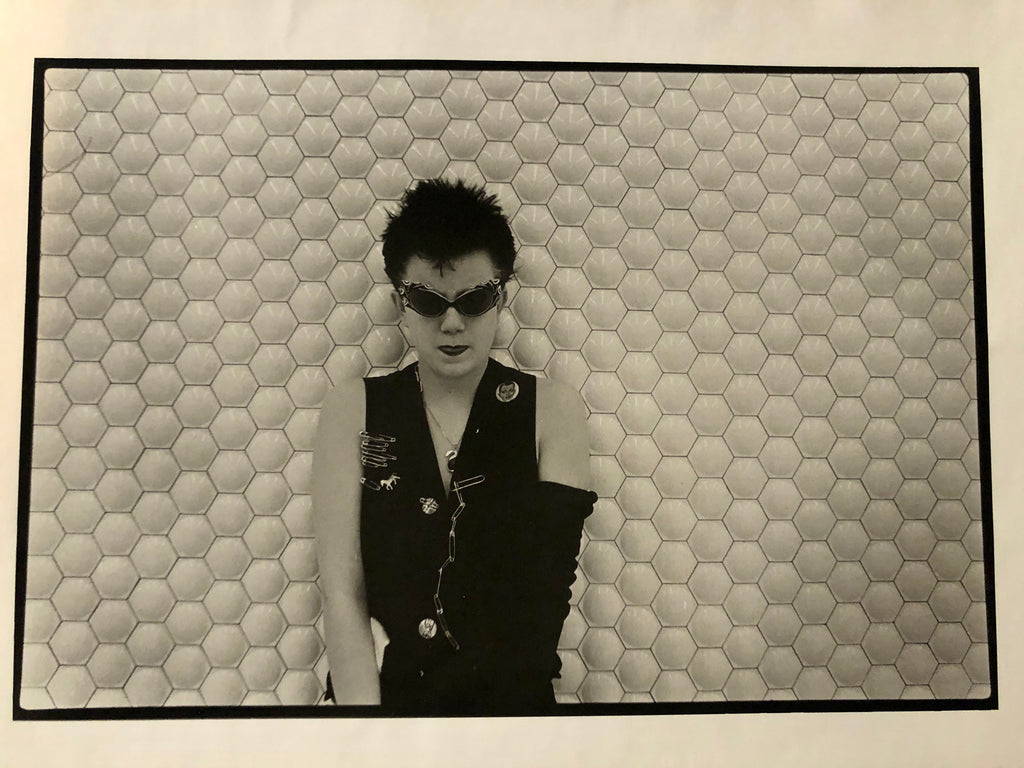 James Stark "Trixie, SF Bart Station" Fiber based Silver Gelatin Print