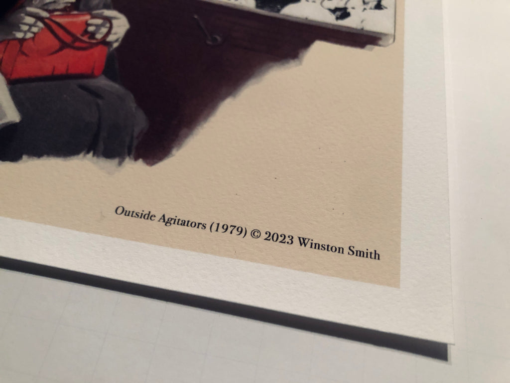 Winston Smith “Outside Agitators” Print