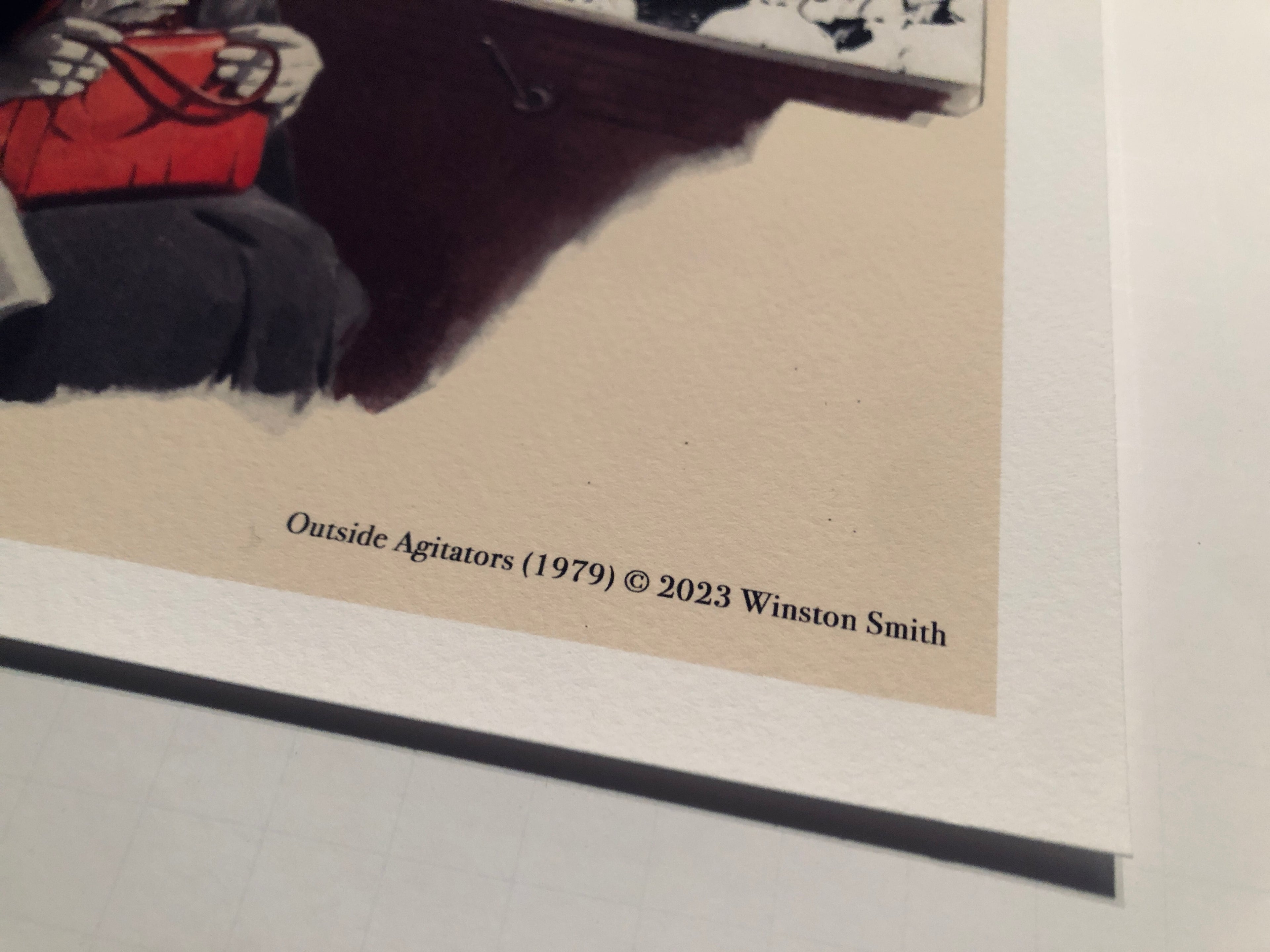 Winston Smith “Outside Agitators” Print