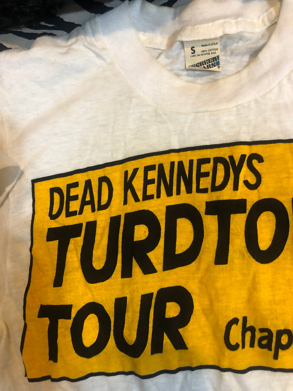 "Dead Kennedys Turdtown Chapter 1" Vintage T-Shirt (1983)