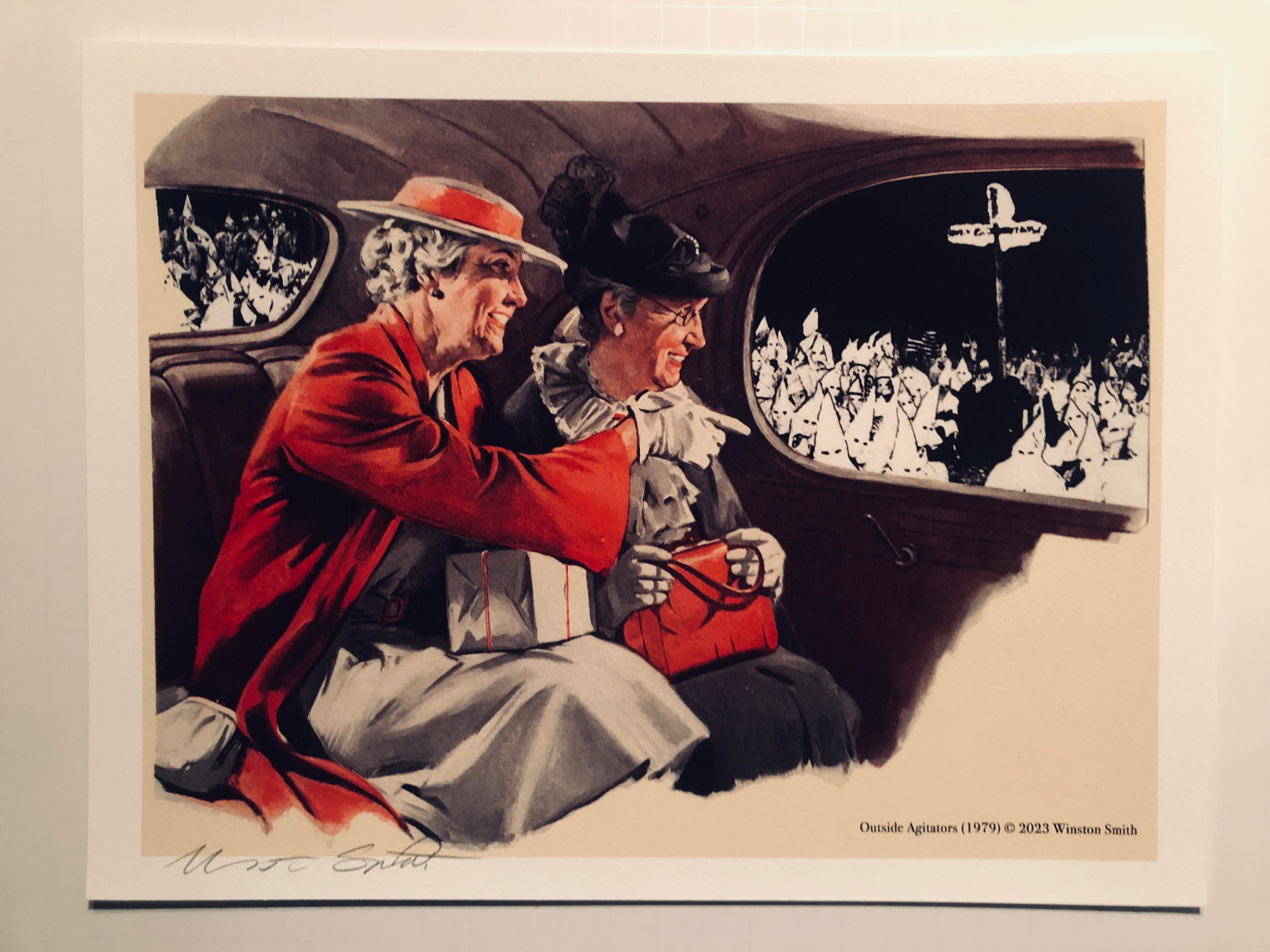 Winston Smith “Outside Agitators” Print