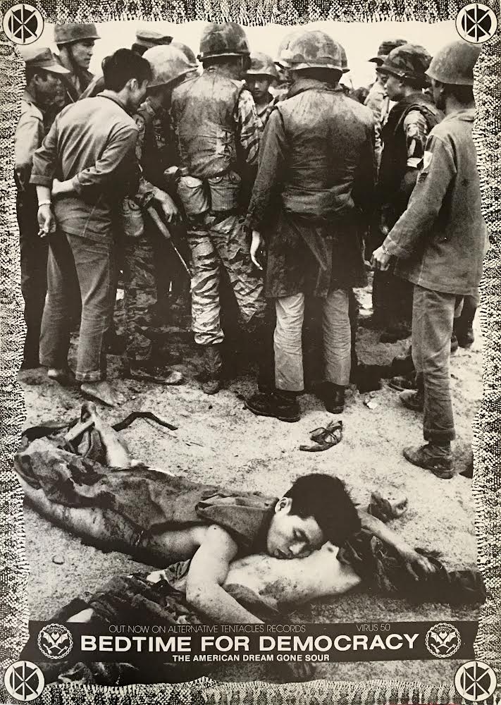 Dead Kennedys "Bedtime for Democracy" Vintage Poster (1986)