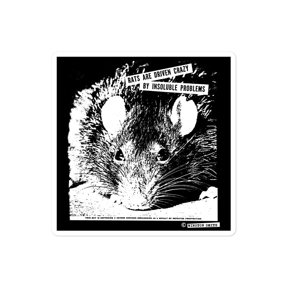 Winston Smith "Insoluble Problems" Stickers