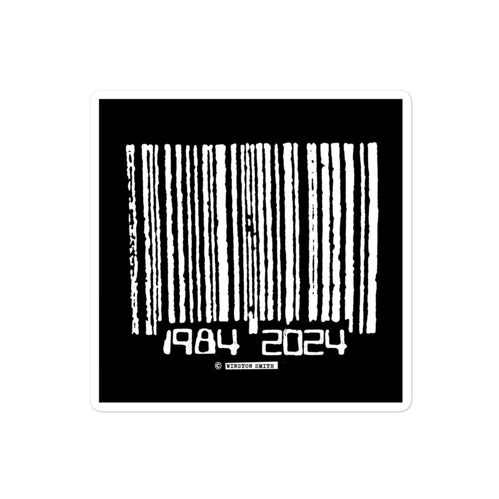 Winston Smith "1984 = 2024" Stickers