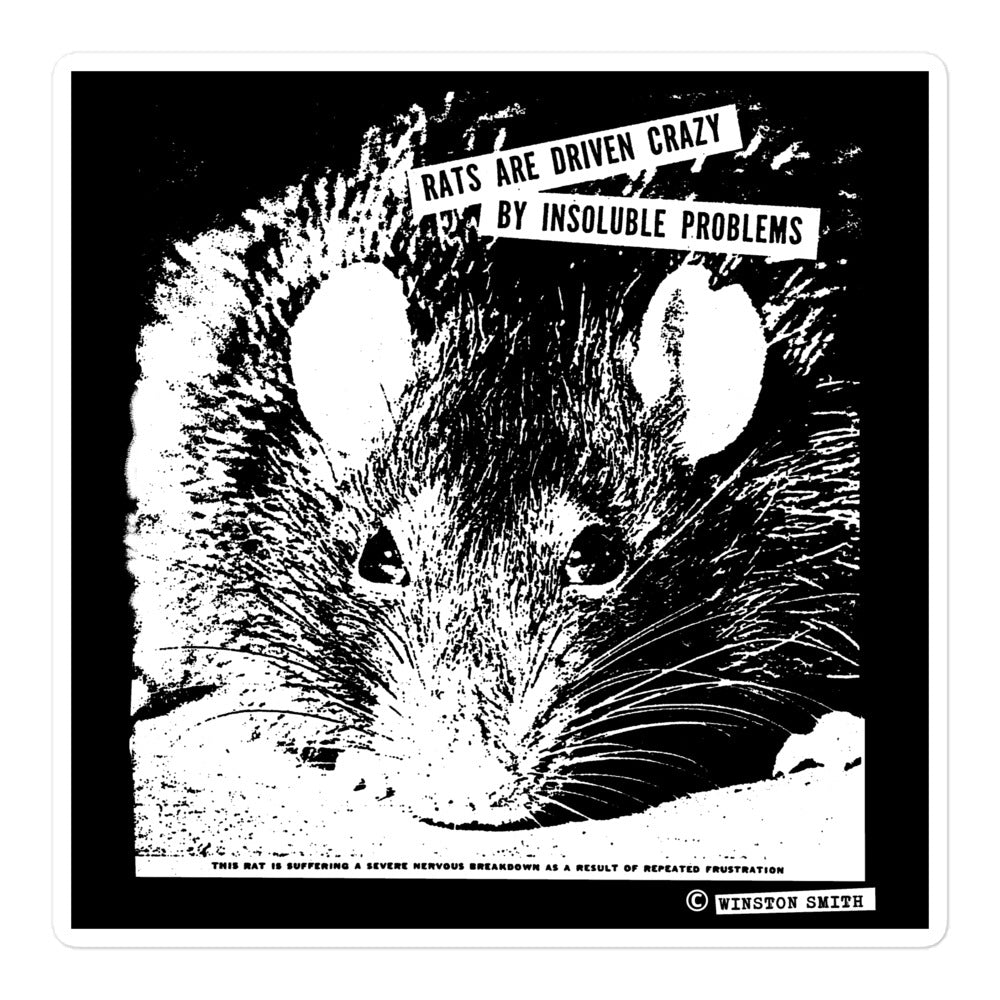 Winston Smith "Insoluble Problems" Stickers