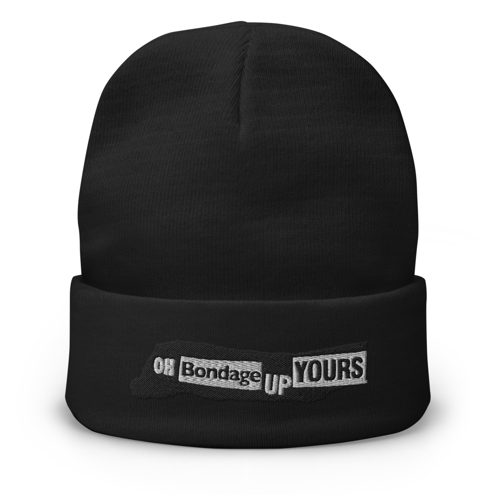 Stealworks "Oh Bondage Up Yours" Embroidered Skullcap