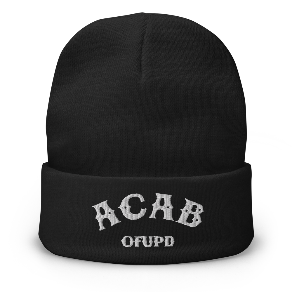 Stealworks "ACAB CBGB" Embroidered Skullcap