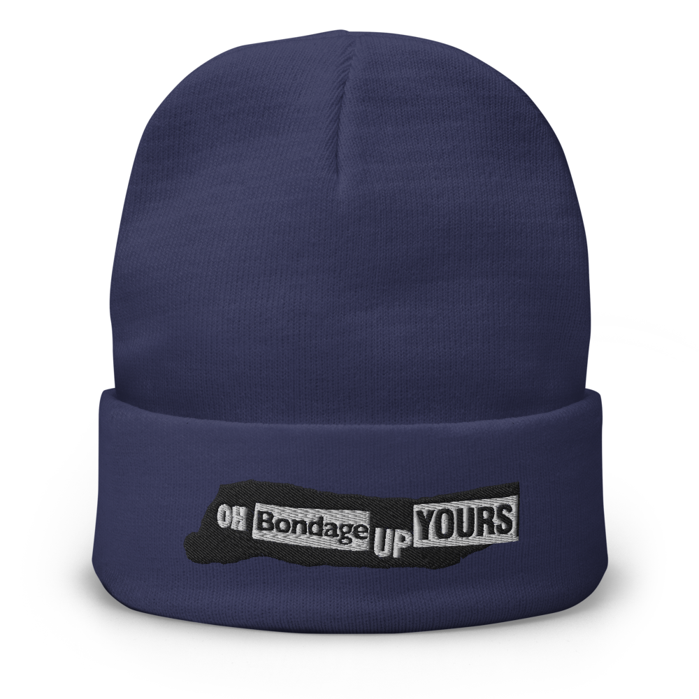 Stealworks "Oh Bondage Up Yours" Embroidered Skullcap