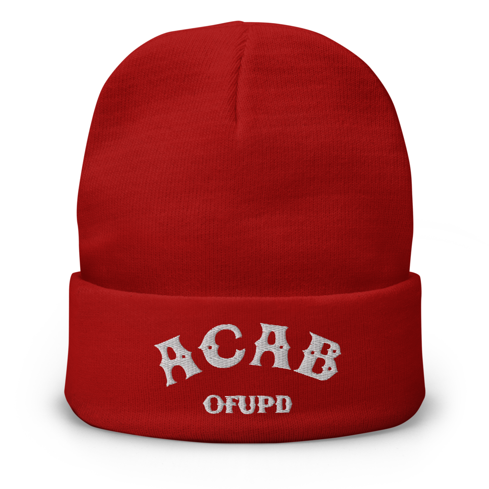 Stealworks "ACAB CBGB" Embroidered Skullcap