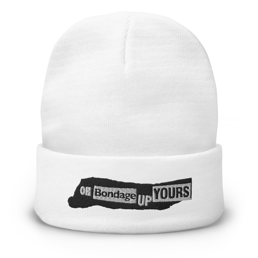 Stealworks "Oh Bondage Up Yours" Embroidered Skullcap
