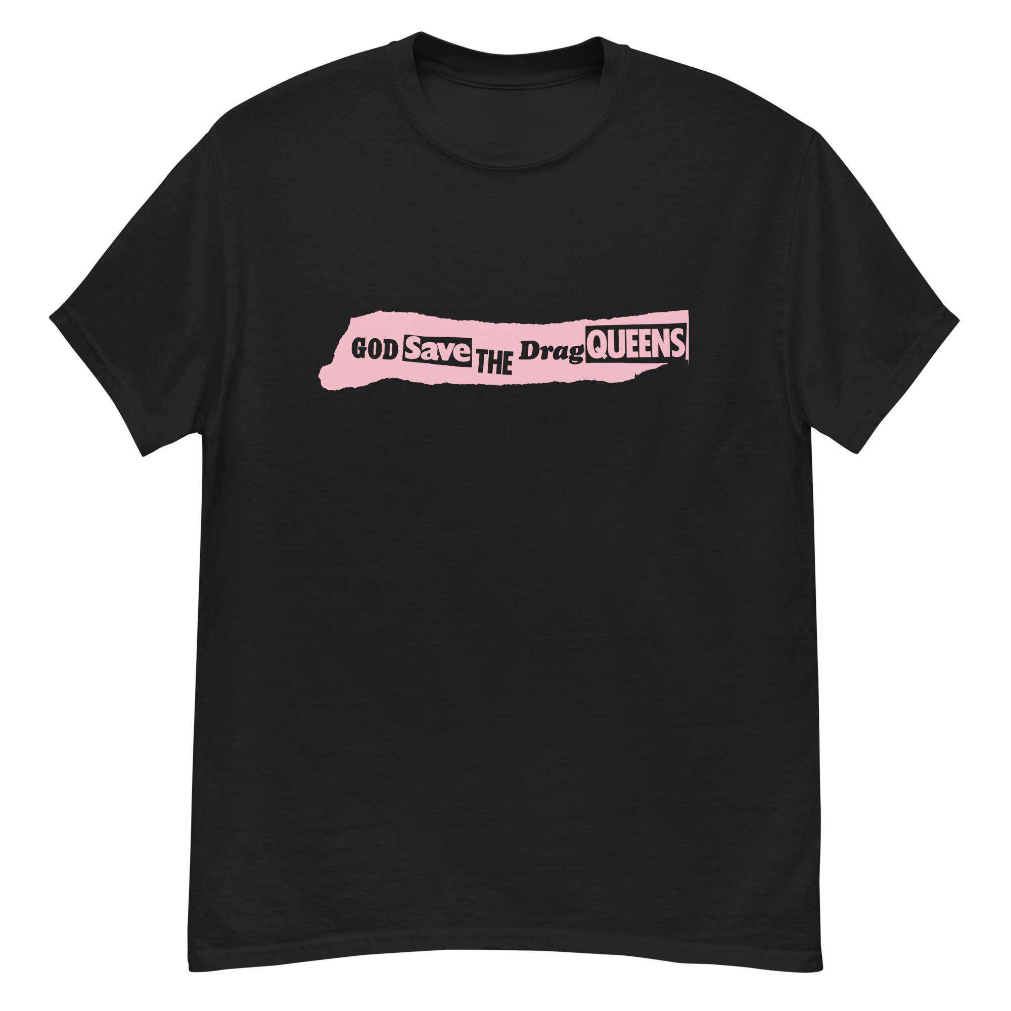 Stealworks "God Save the Drag Queens" Black Tee