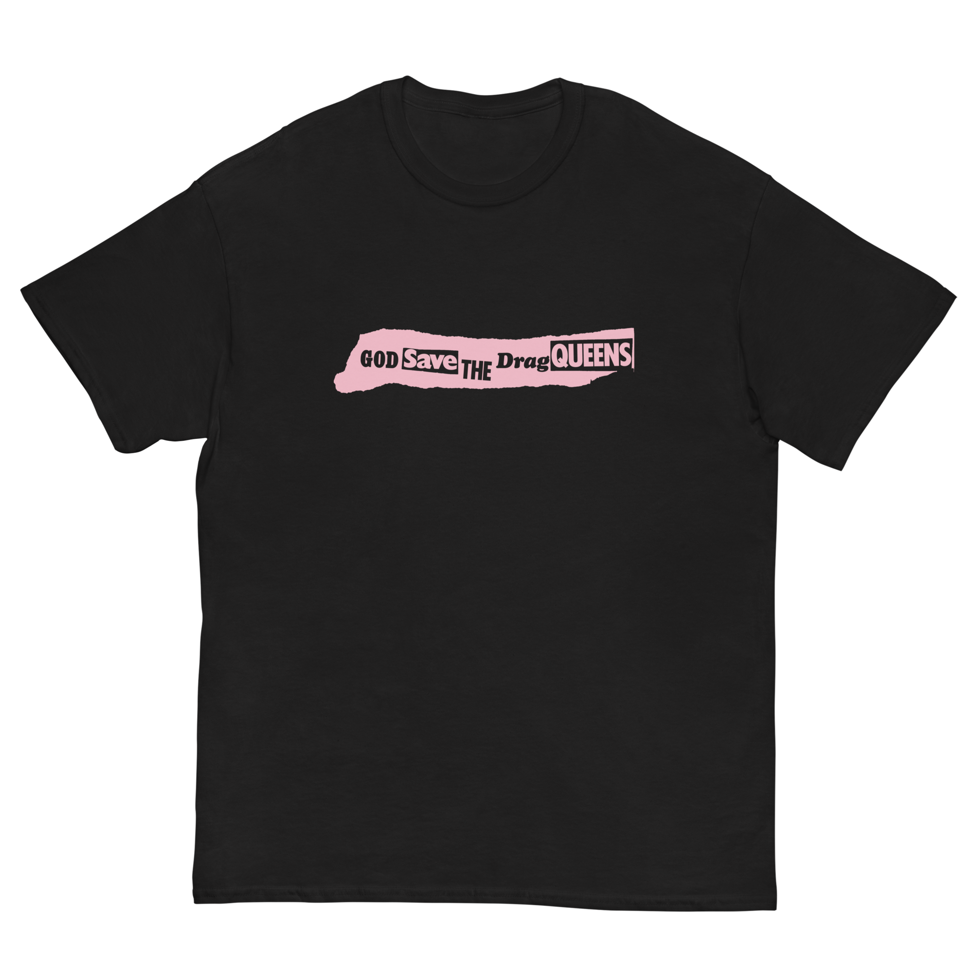 Stealworks "God Save the Drag Queens" Black Tee