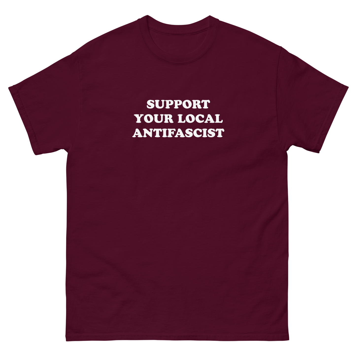 Stealworks "Support Your Local Antifascist" T-shirt