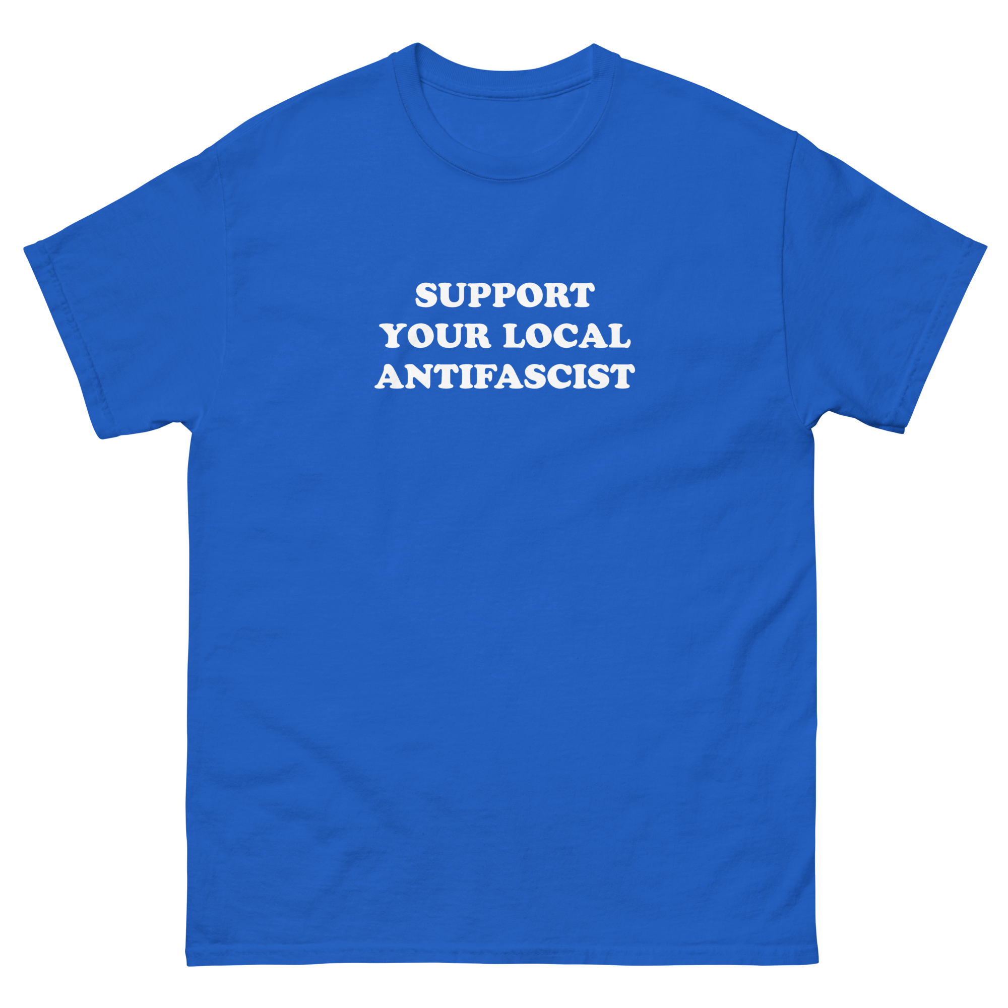 Stealworks "Support Your Local Antifascist" T-shirt