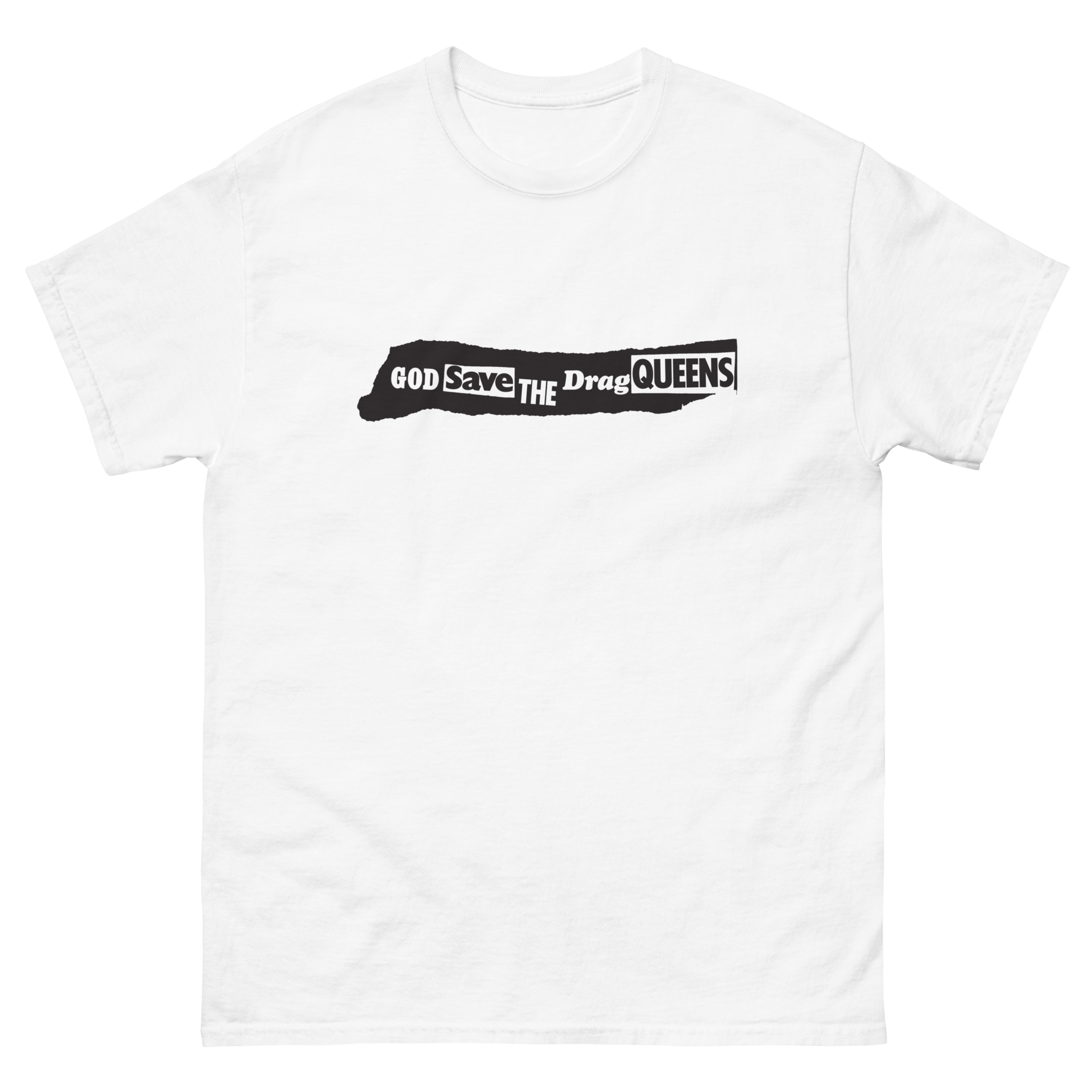 Stealworks "God Save the Drag Queens" White Tee