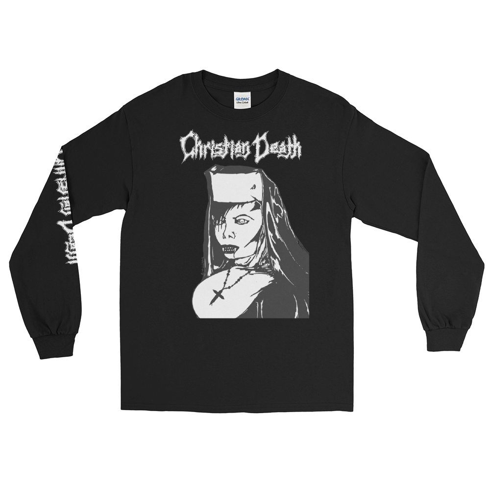 Christian Death "Rozz Nun" Long Sleeve Shirt