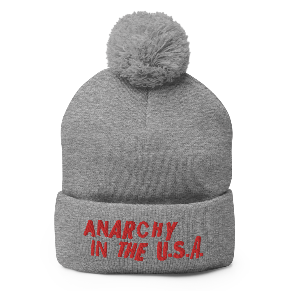 Stealworks "Anarchy in the USA" Embroidered Beanie