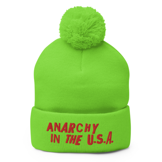 Stealworks "Anarchy in the USA" Embroidered Beanie