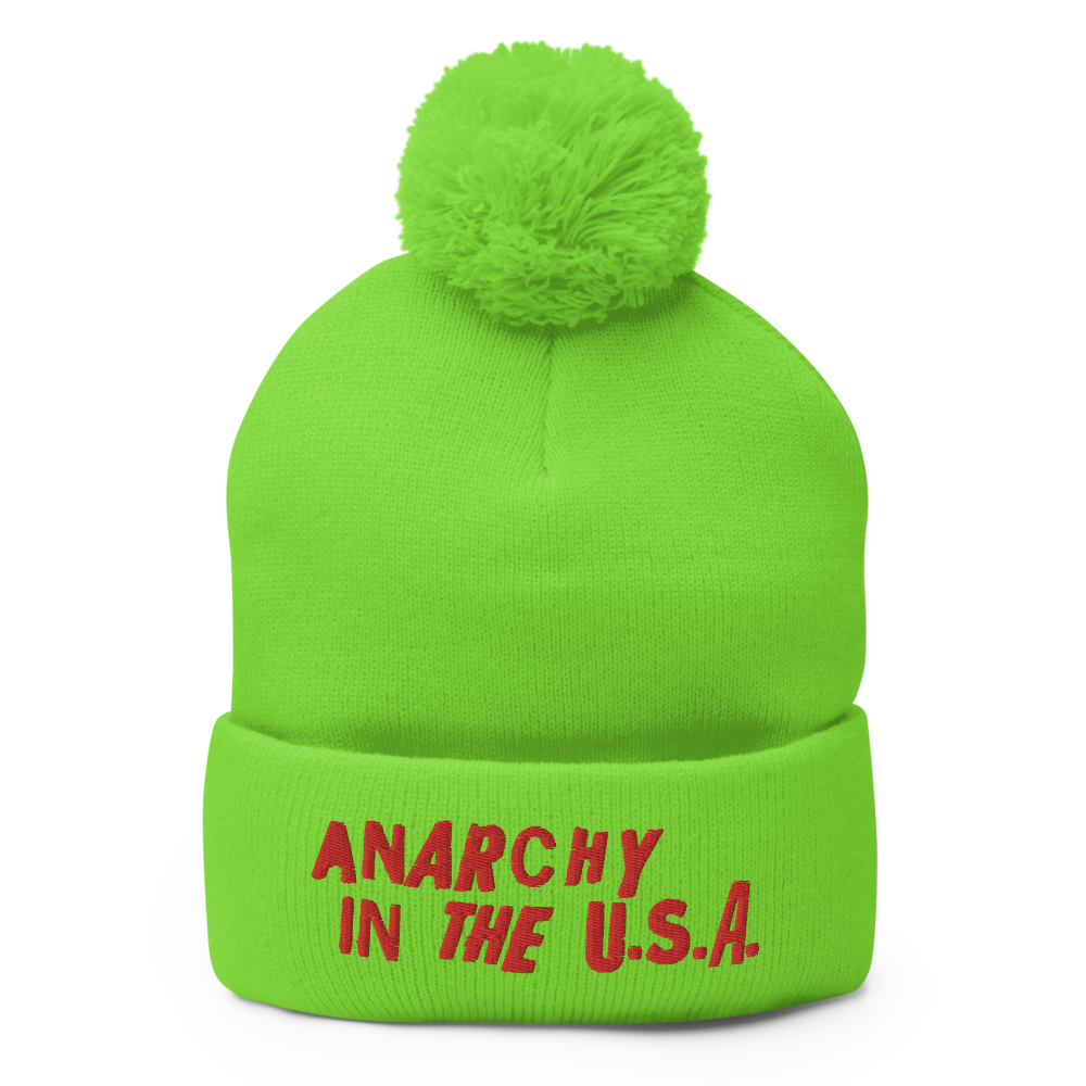 Stealworks "Anarchy in the USA" Embroidered Beanie