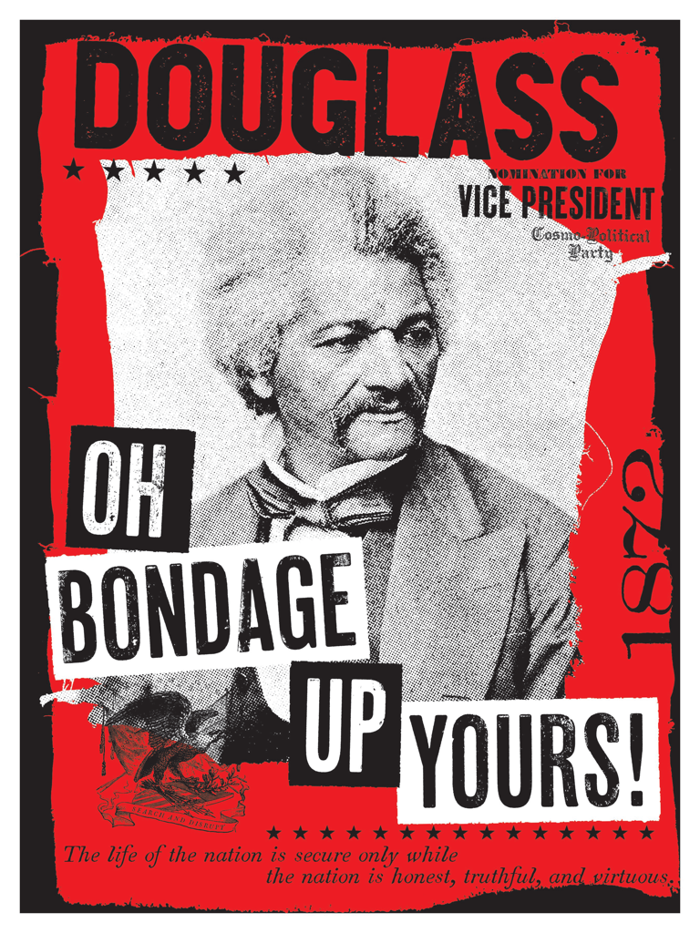 Stealworks "Frederick: Oh Bondage Up Yours!" Red Campaign Poster