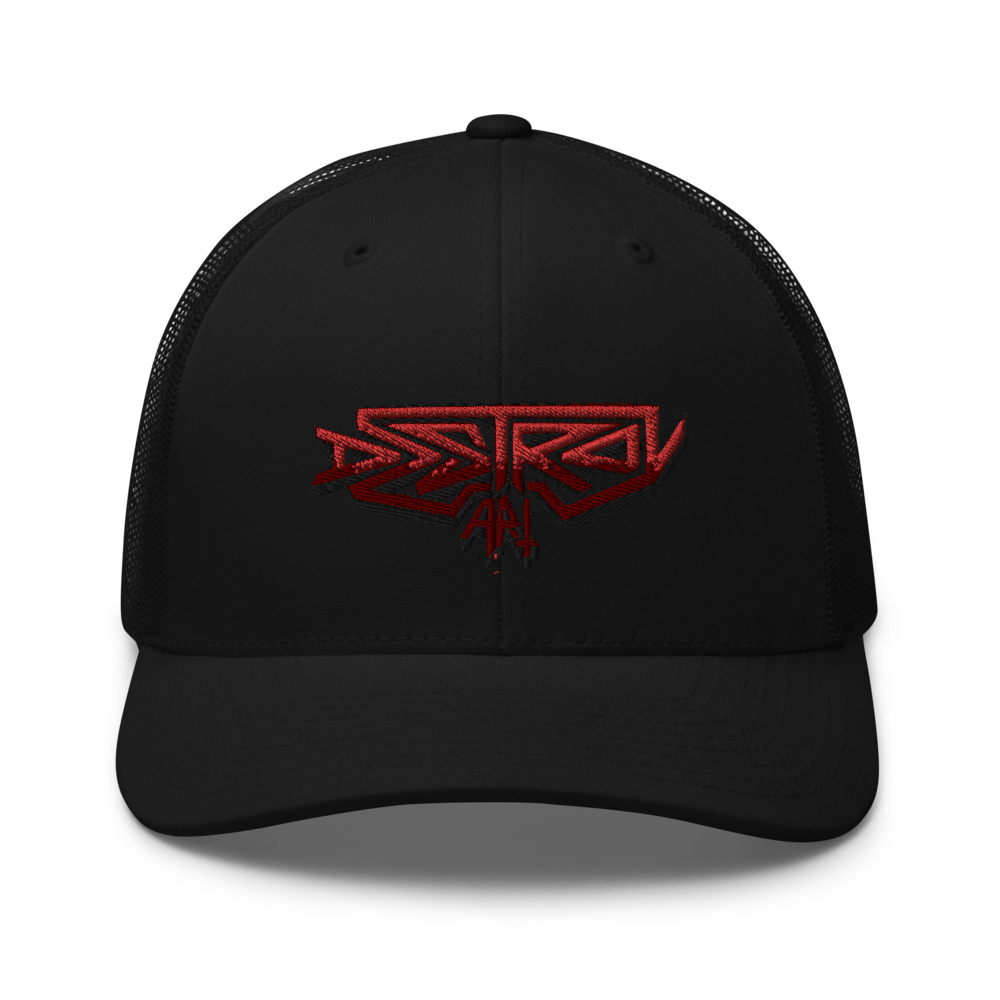 Play Acting Anarchist "Destroy Art " Cap