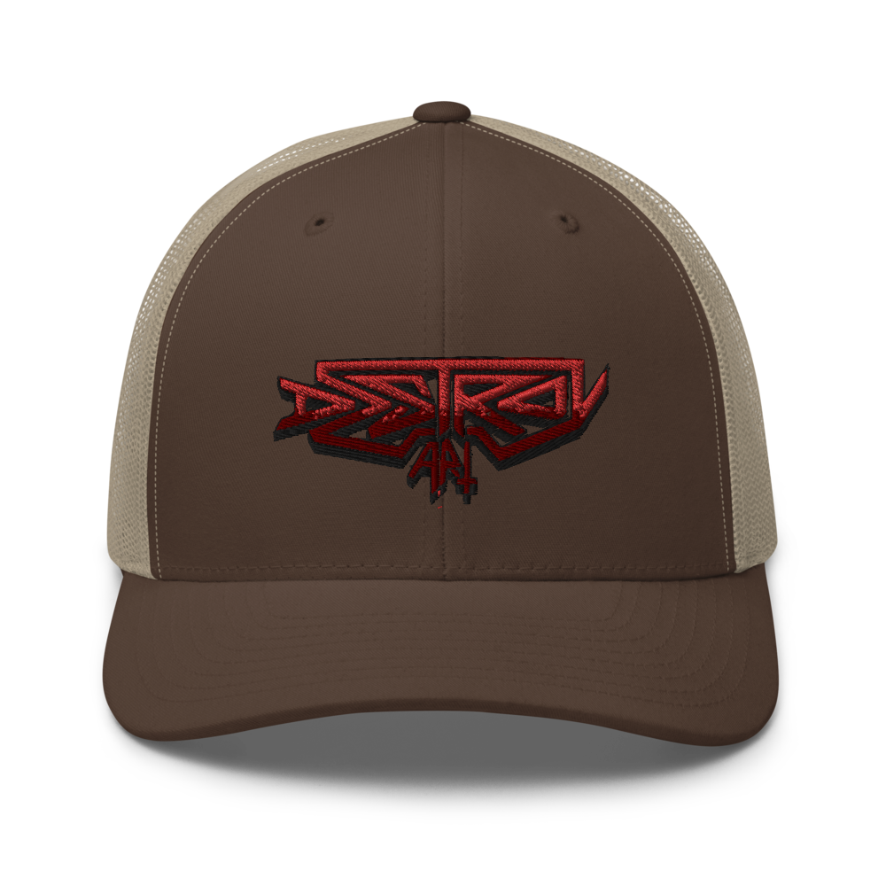 Play Acting Anarchist "Destroy Art " Cap