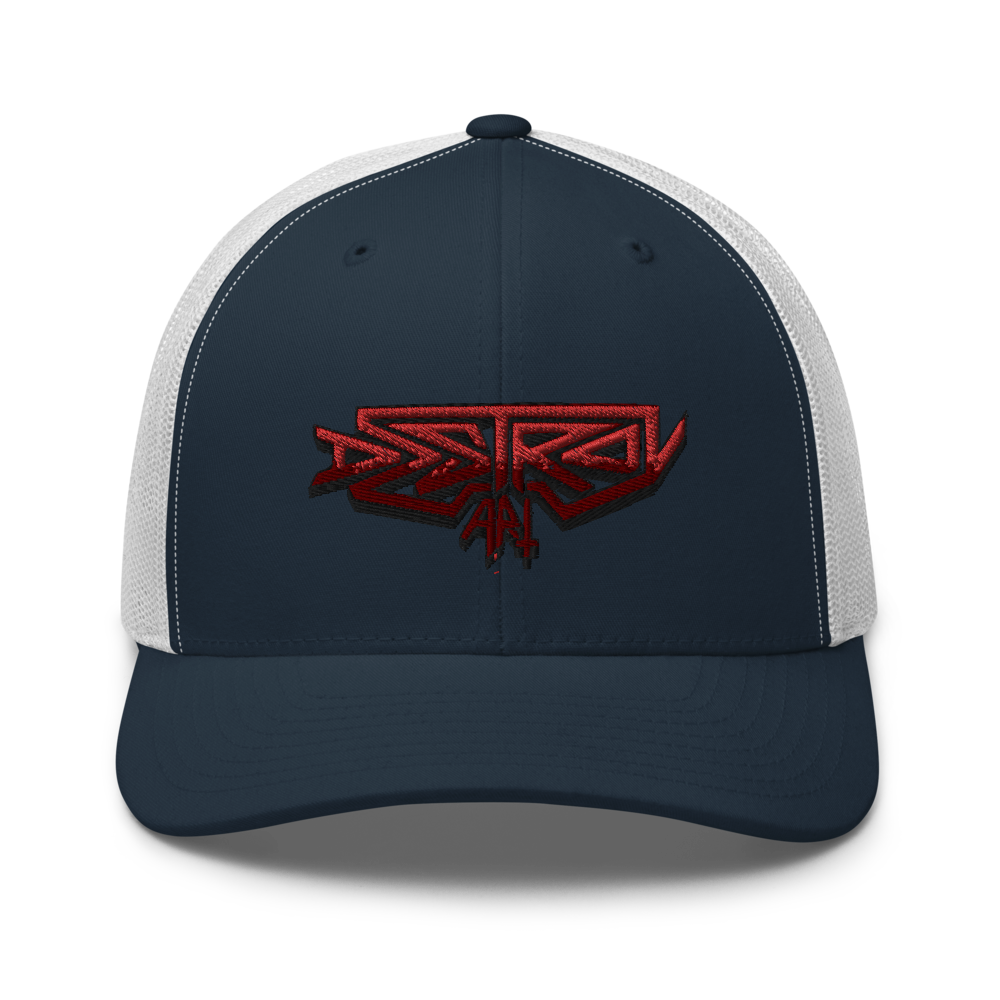 Play Acting Anarchist "Destroy Art " Cap