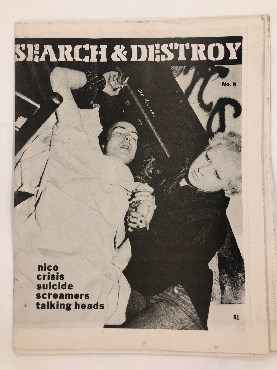 V. Vale "Search and Destroy" Original Zine #5