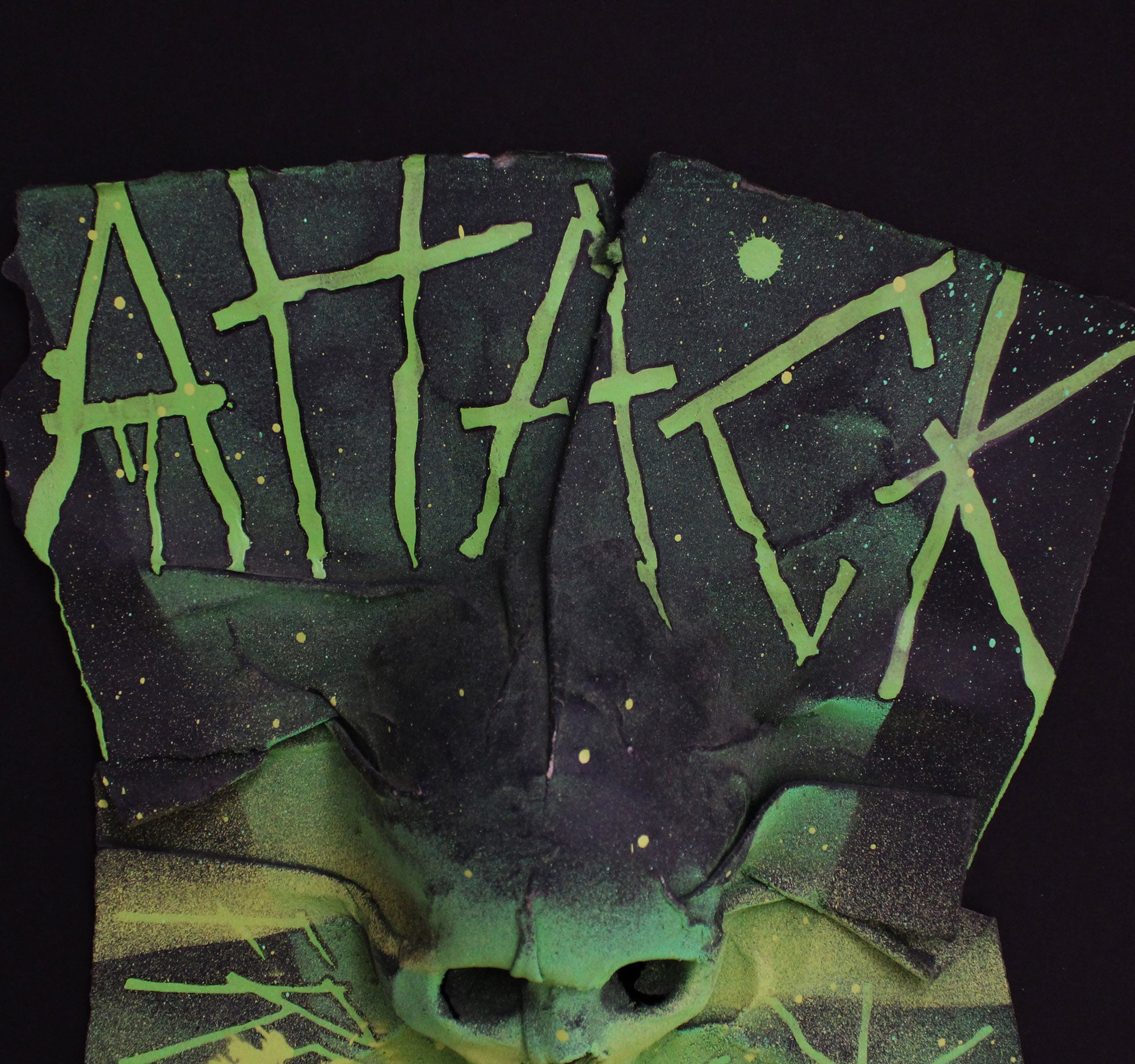 Beto Janz "Skull Paper Green" (2015)