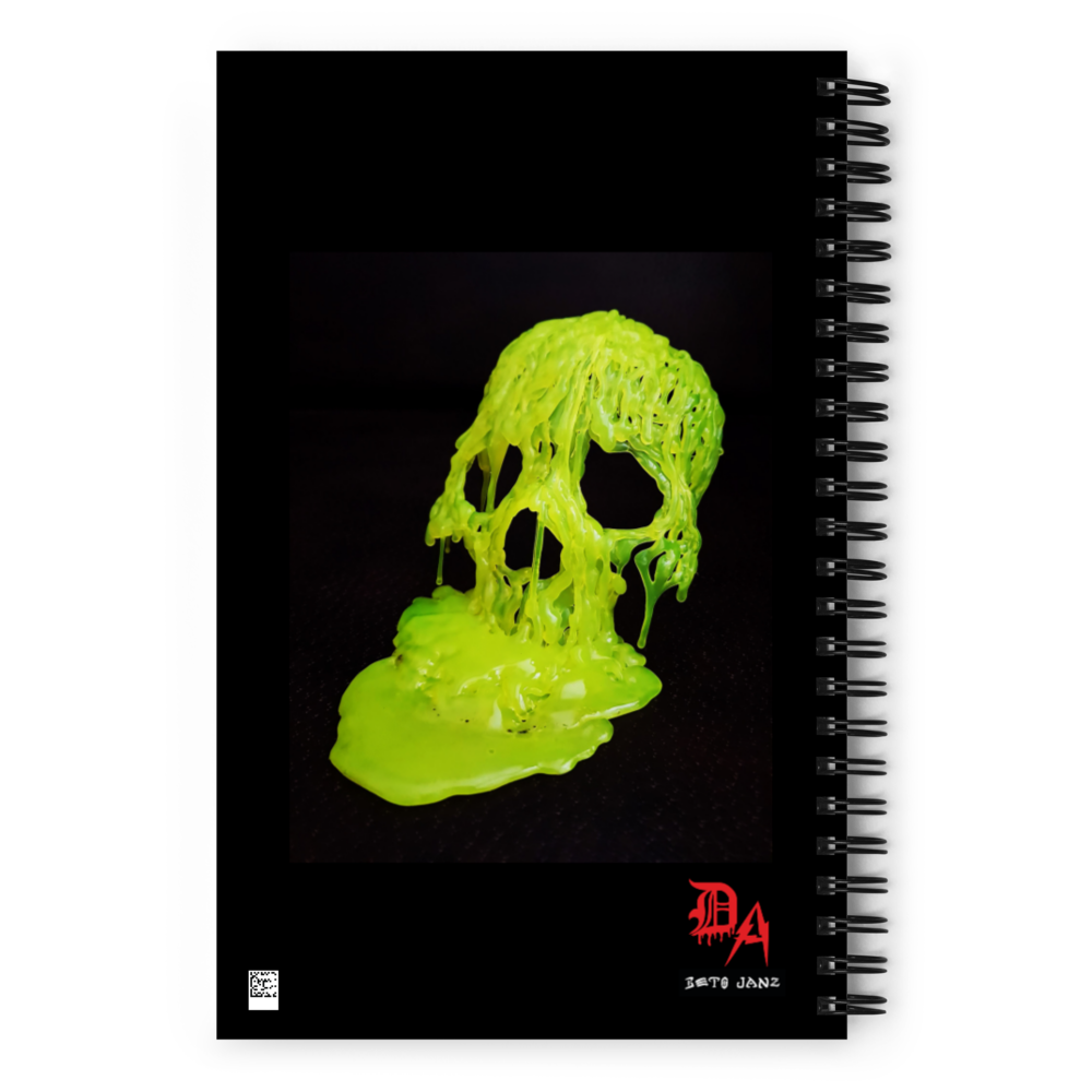 Beto Janz "Toxic Skulls " Notebook