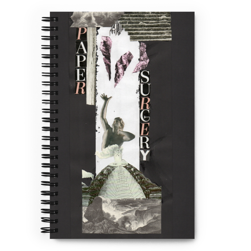 Paper Surgery "Self-Title with Statue" Notebook