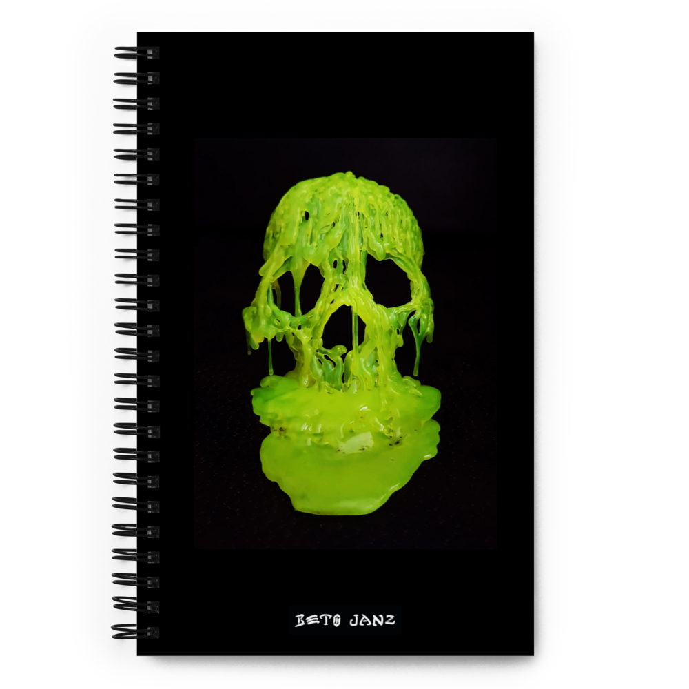 Beto Janz "Toxic Skulls " Notebook