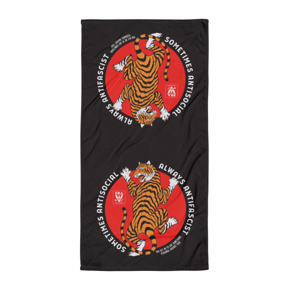 Stealworks "Climbing Tiger" Towel