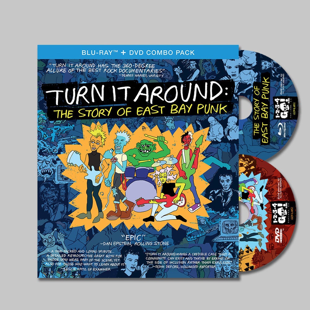 Turn It Around: The Story of East Bay Punk Blu-Ray/DVD