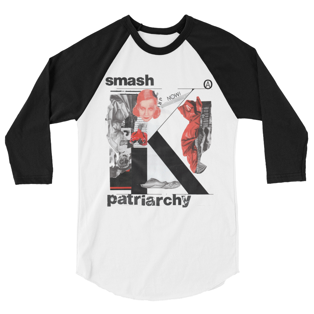 Paper Surgery "Smash Patriarchy" 3/4 Shirt