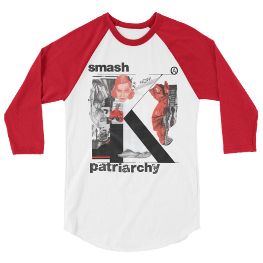 Paper Surgery "Smash Patriarchy" 3/4 Shirt
