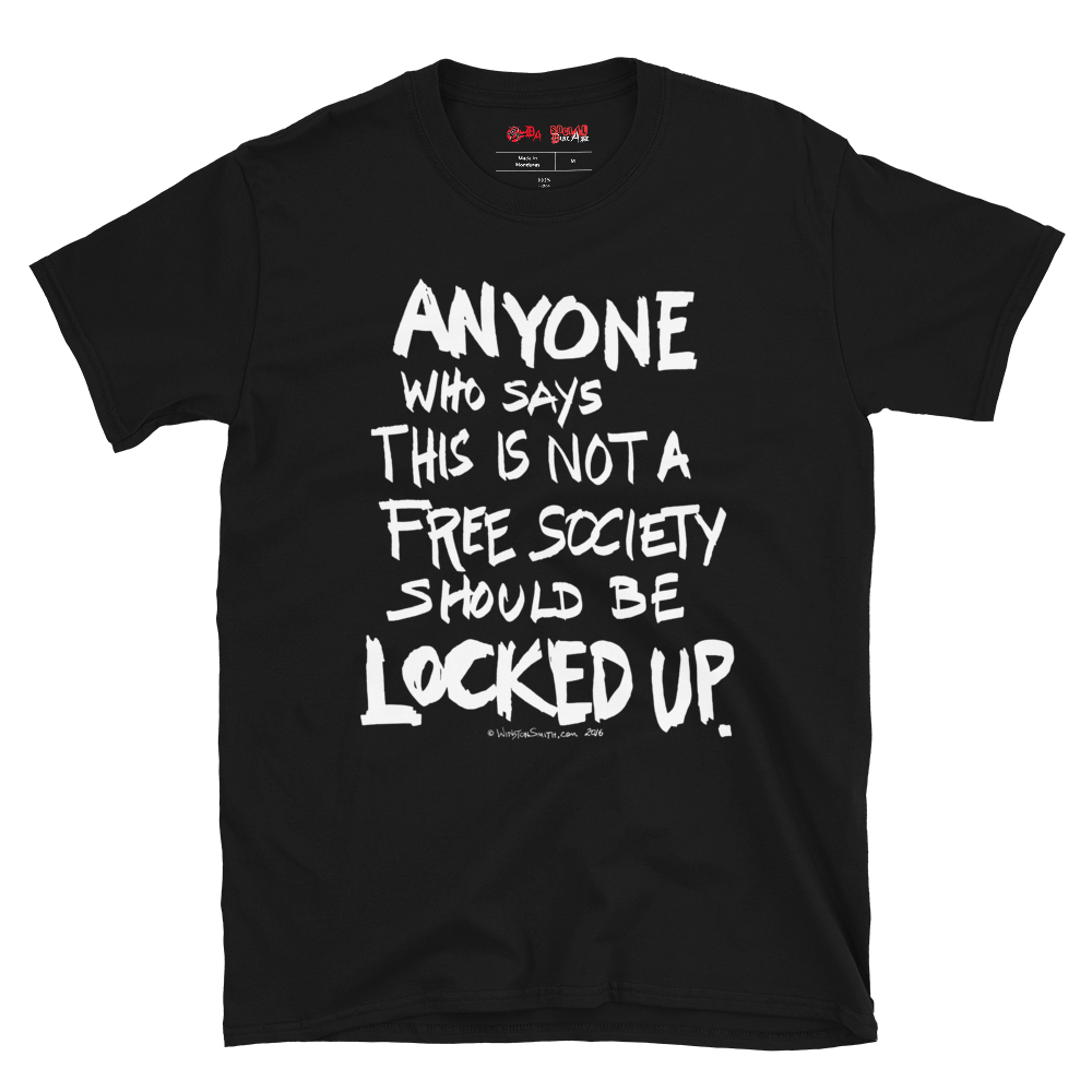 Winston Smith "Free Society" T-Shirt
