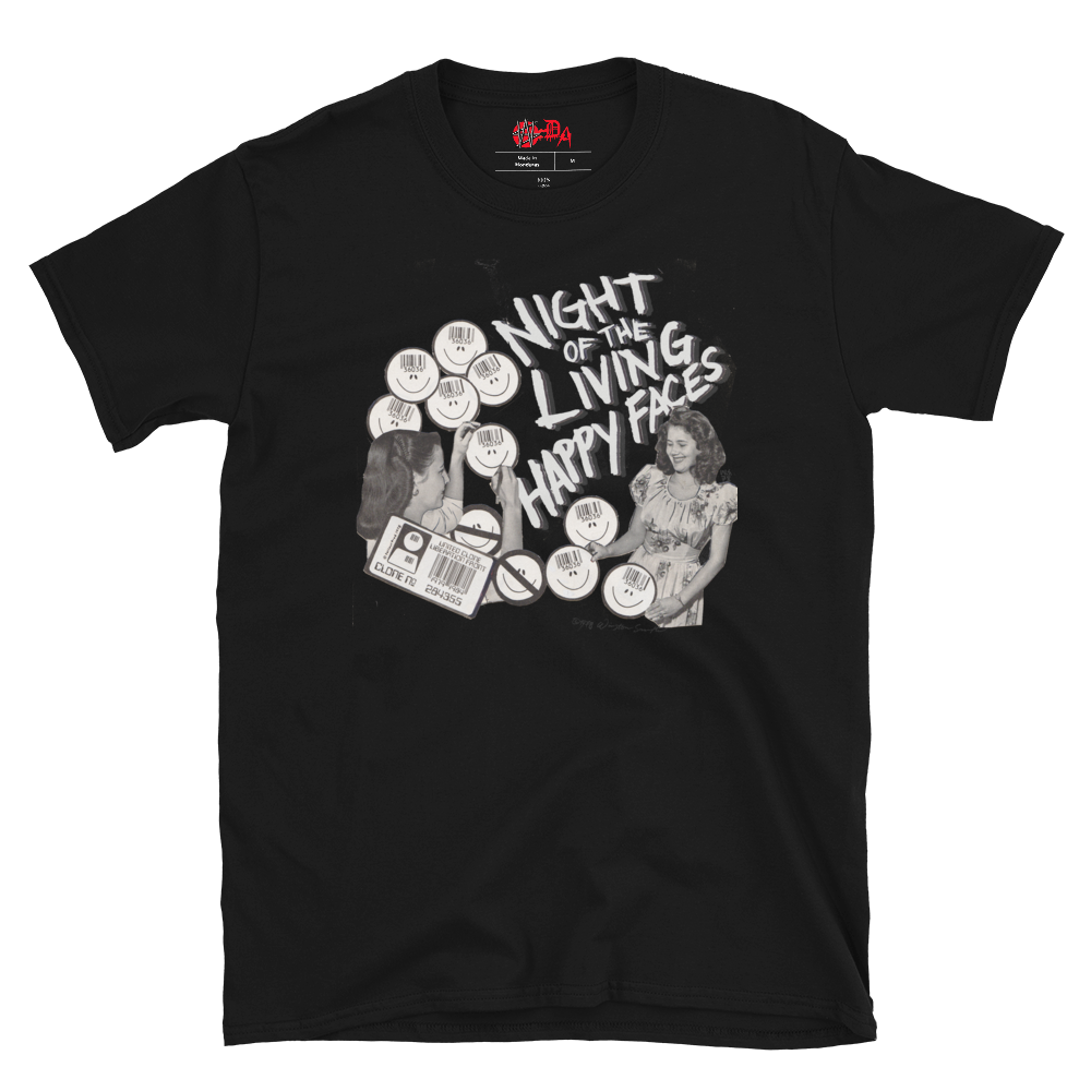 Winston Smith "Night Of The Living Happy Faces" Tee