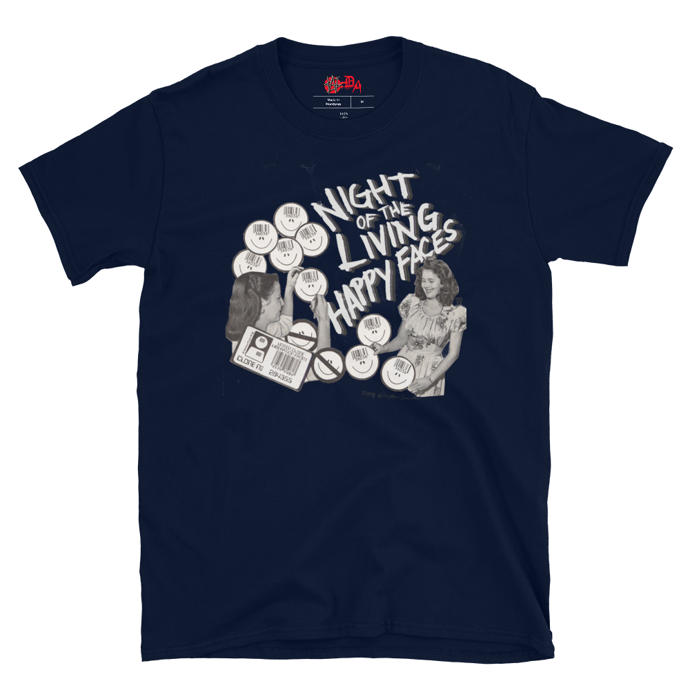 Winston Smith "Night Of The Living Happy Faces" Tee