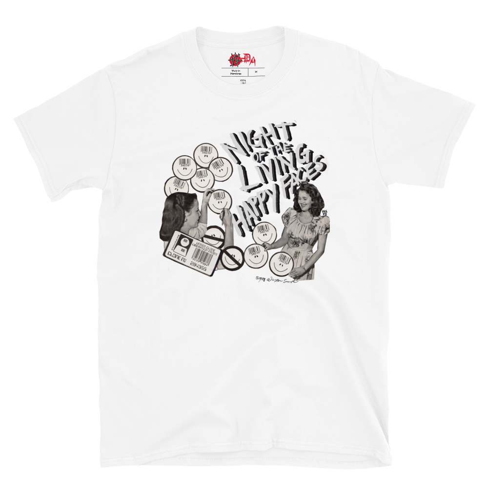 Winston Smith "Night Of The Living Happy Faces" Tee