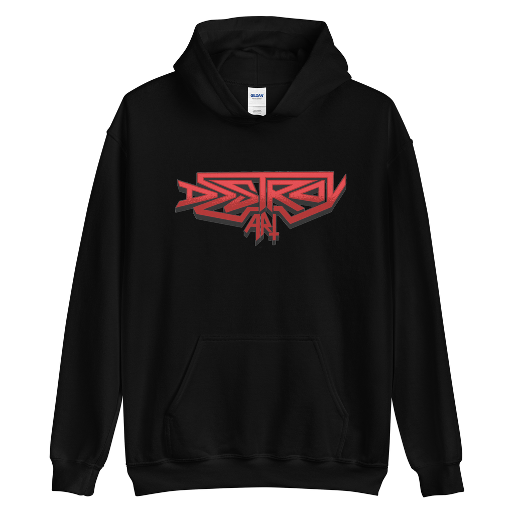 Play Acting Anarchist "Destroy Art" Hoodie