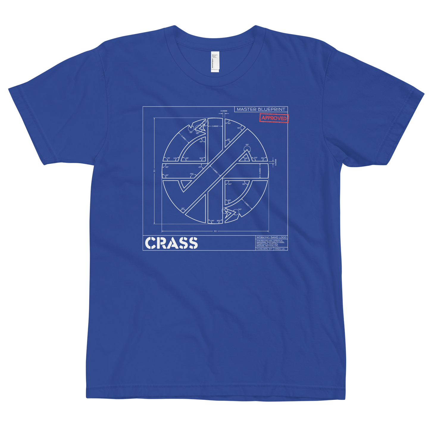 Stealworks "Blueprint: Crass" T-Shirt (2020)