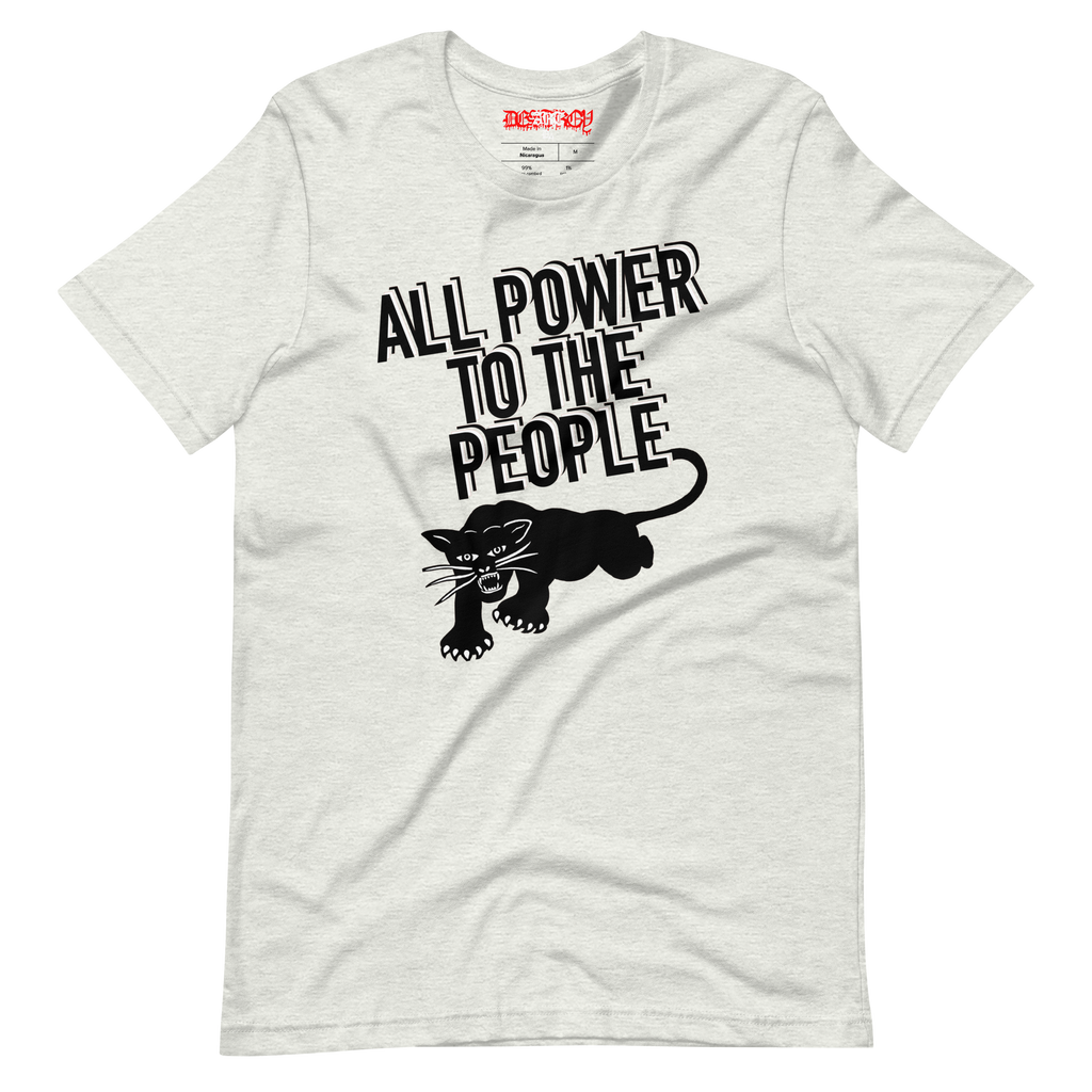 Mengüç "All Power to the People" T-shirt