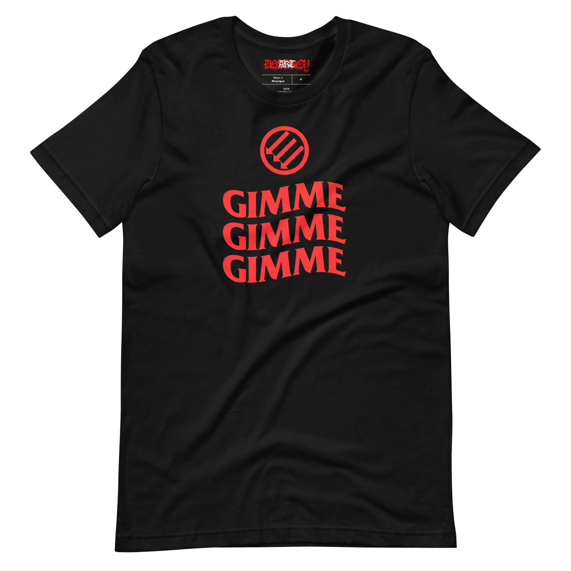 Stealworks "Gimme Gimme Gimme Antifascist" Red Tee