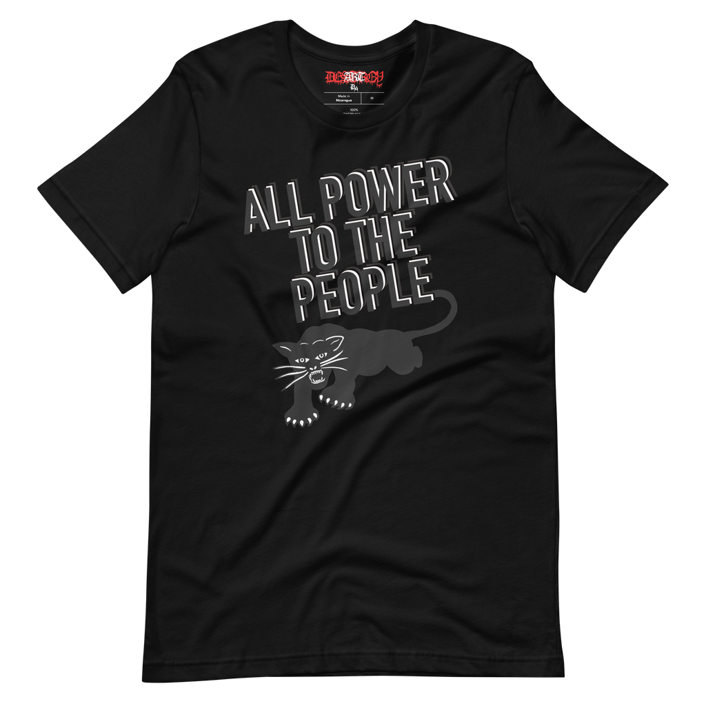 Mengüç "All Power to the People" T-shirt
